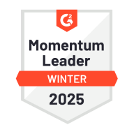 Gartner Momentum Leader Winter 2025 Logo